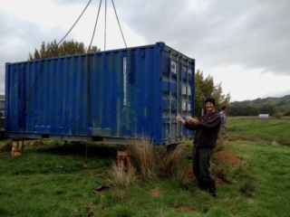 Building a Cabin from a Shipping Container
