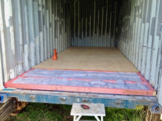 Building a Cabin from a Shipping Container