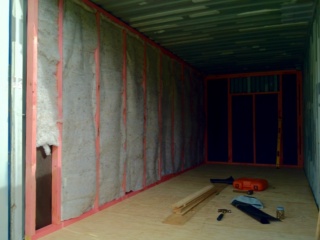 Building a Cabin from a Shipping Container