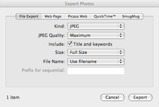 iPhoto Now Supports IPTC Metadata