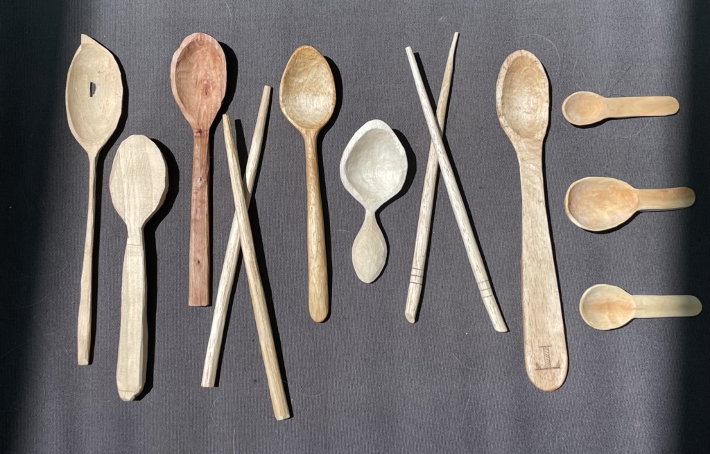 One month of spoon carving