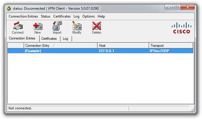 How to Repair the Cisco VPN Client